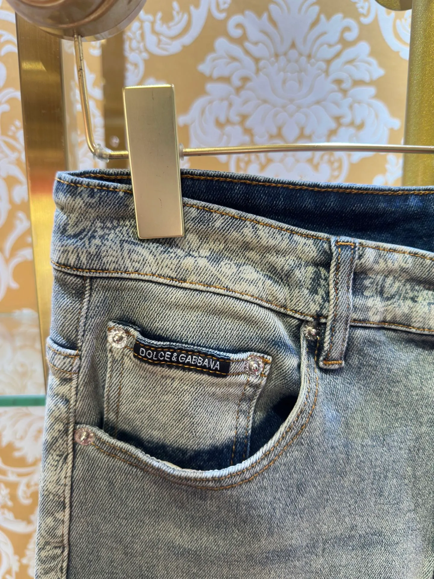 𝘿𝙊𝙇𝘾𝙀 & 𝙂𝘼𝘽𝘽𝘼𝙉𝘼 2026New Arrival Blue DG :Blue Sizes:30-38